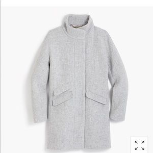 JCrew NWT Cocoon coat in Italian-cloth wool